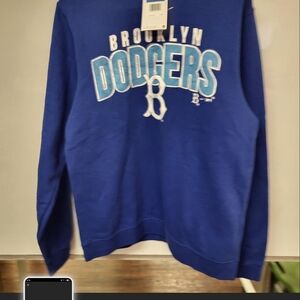 Nike Blue Brooklyn Dodgers Crewneck Sweater